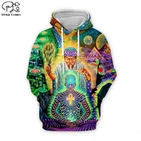 2022 newfashion trippy buddha mandala psychedelic harajuku 3dprint menwomen streetwear pullover casual funny jacket hoodies a21