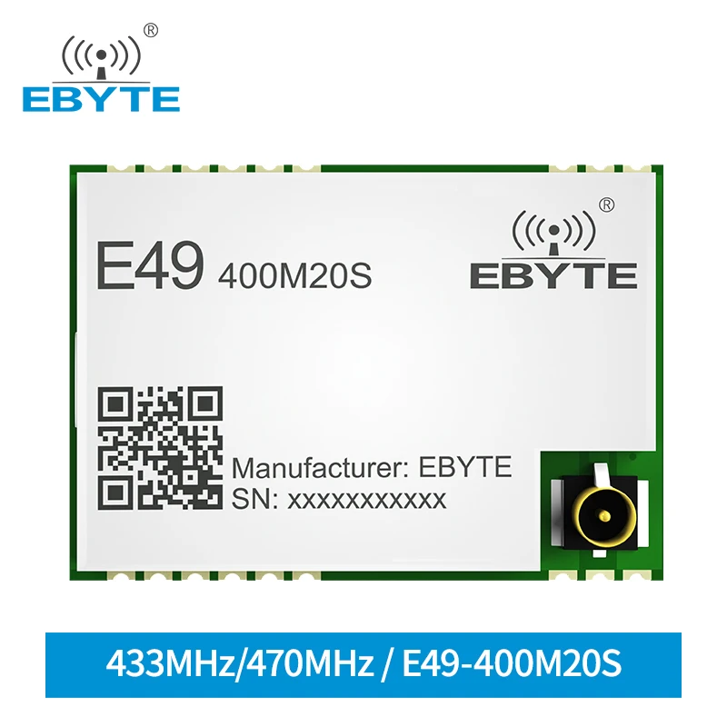 Беспроводные модули CMT2300A, 433 МГц, EBYTE E49-400M20S 20 дБм, экономичная Беспроводная передача данных на большое расстояние, модуль SPI