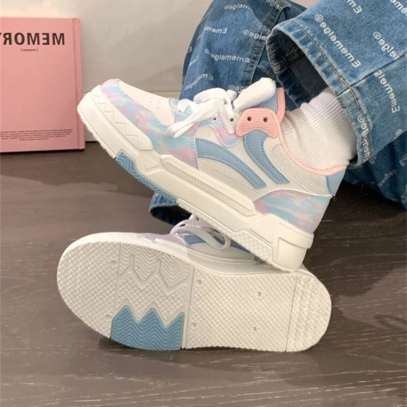 SHANPA Colorful Casual Shoes for Women 2023 Summer New Students All-match Original Korean Fashion Sneakers Zapatillas Mujer