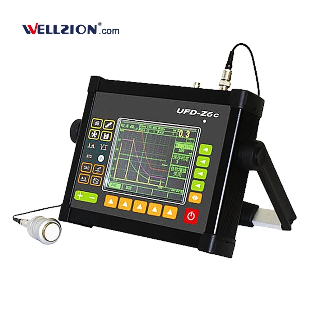 

UFD-Z6W 1mm to 15000mm NDT Equipment Portable Ultrasonic Flaw Detector