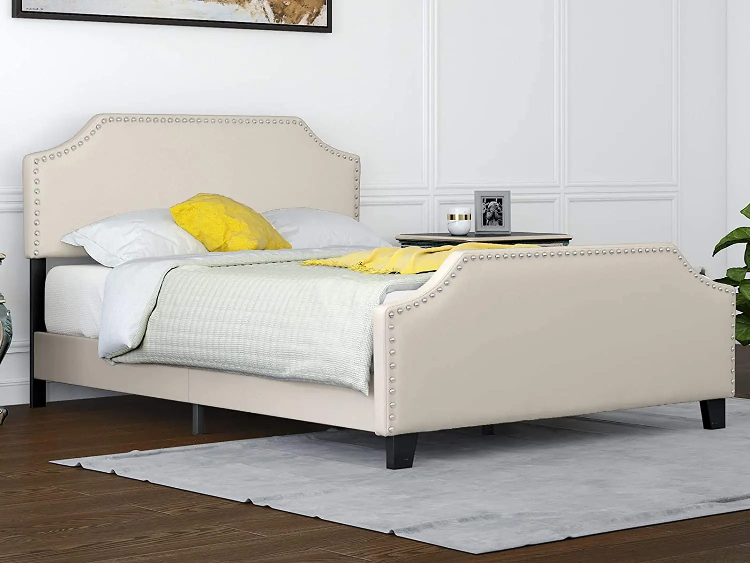 Strong Wood Slat Support Height Adjustable