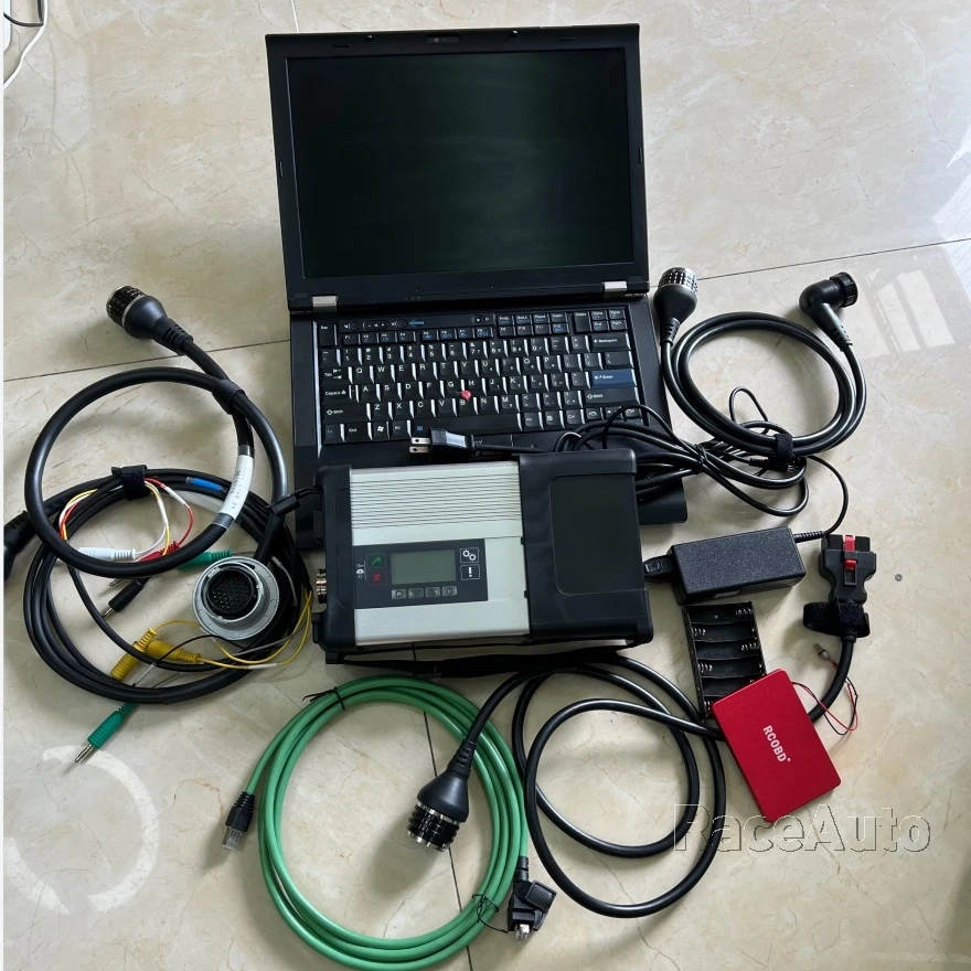 MB STAR C5 for MERCEDES SD Connect 5 Wifi EPC/WIS/Das Vedimo LATEST SOFWTARE Truck Car Diagnostic Tool T410 I7 4G Laptop