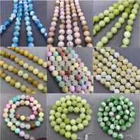 round 6810 mm loose colored jade beads for fashion jewelry