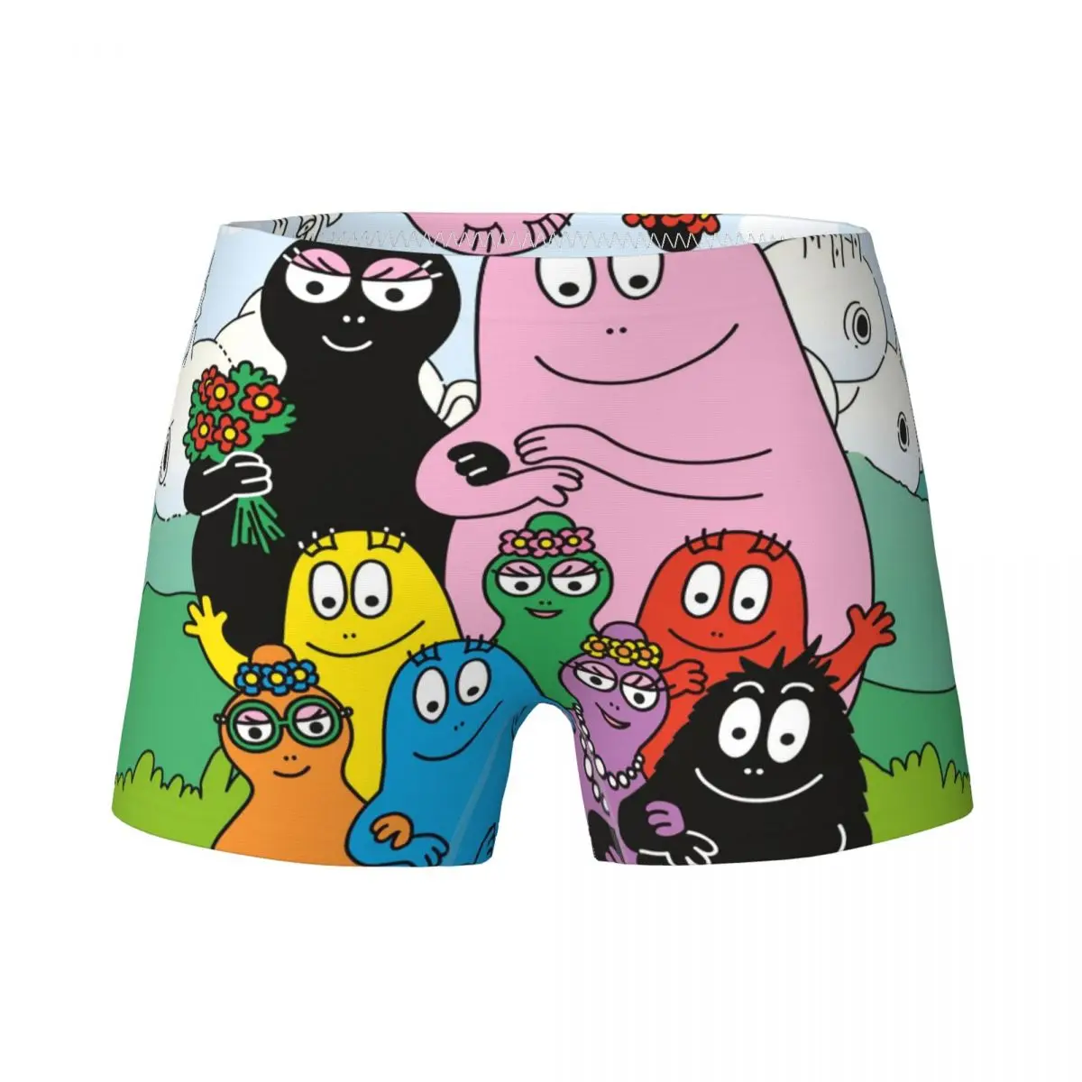 

Les Barbapapa Children's Girls Underwear Kids Cute Boxers Briefs Soft Cotton Teenage Panties Cute Cartoon Underpants Size 4T-15T