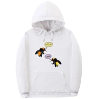 golf wang tyler the creator rapper graphic print hoodie men women hip hop music style hoodies funny cute bee pattern sweatshirt