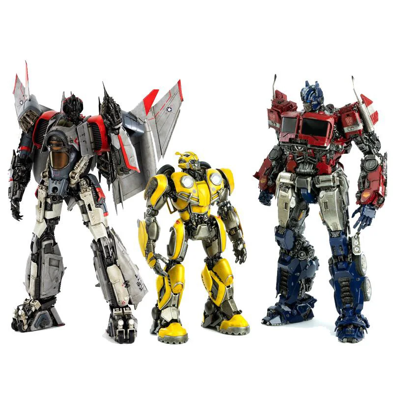 

Transformation Threezero DLX Bumblebee Soundwave Skyfire Optimus Prime Lightning Sonices Alloy Bliztwing Skeleton Movable Model