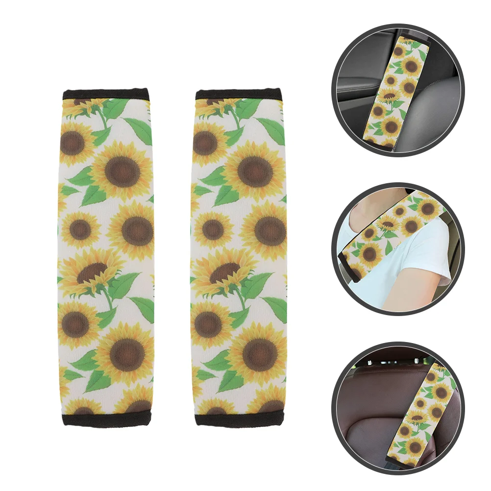 

2 Pcs Kid Cars Belt Cover Seatbelt Kids Aldult Covers Pads Polyester Adults Carseat Accessories Women Child