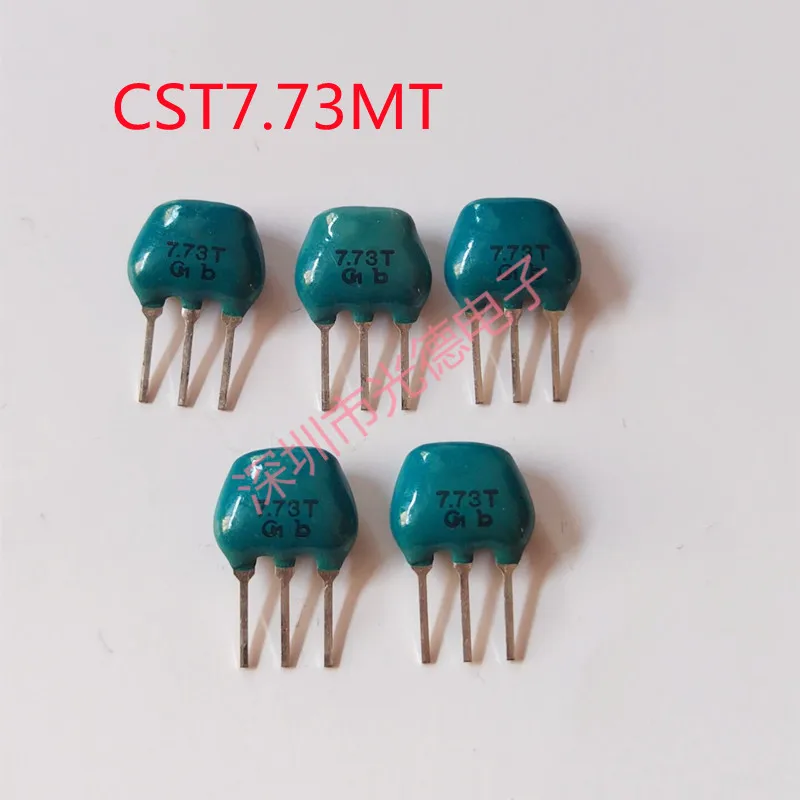 

50pcs/ 7.73M MURATA Murata Ceramic Crystal Oscillator CSTLA7M73T55-B0 CST7.73MTW in-line 3-pin
