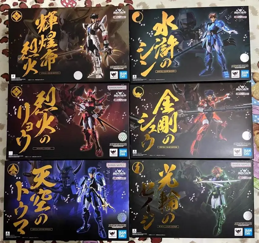 Фото В наличии: Коллекционная фигурка Sentinel Yoroiden Samurai Troopers Ronin Blaze Flame God, модель аниме-персонажа, кукла, экшн-фигурка №5