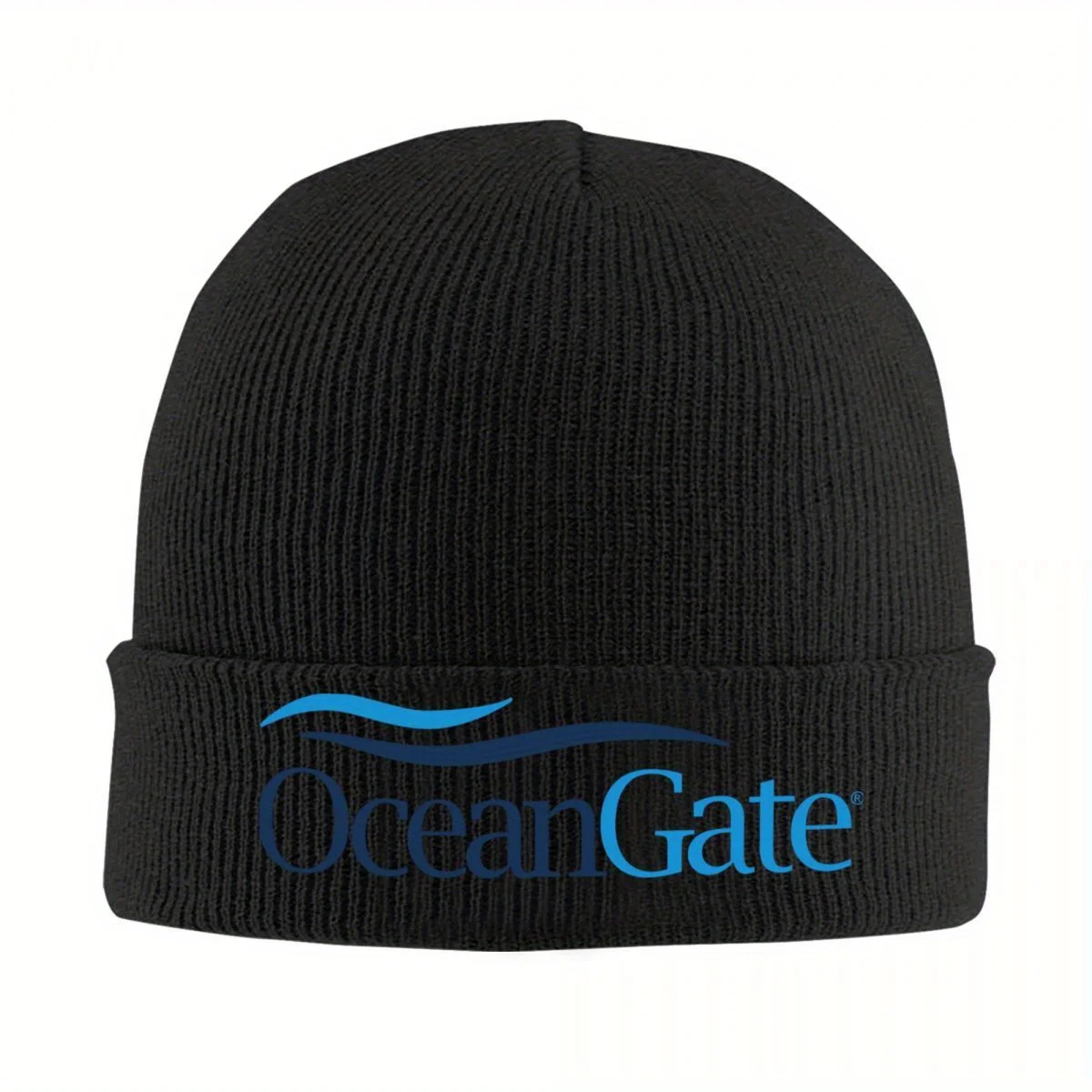 Фото Винтажная вязаная шапка OceanGate Safety Technician, теплая бейсболка Skullies Beanies №2