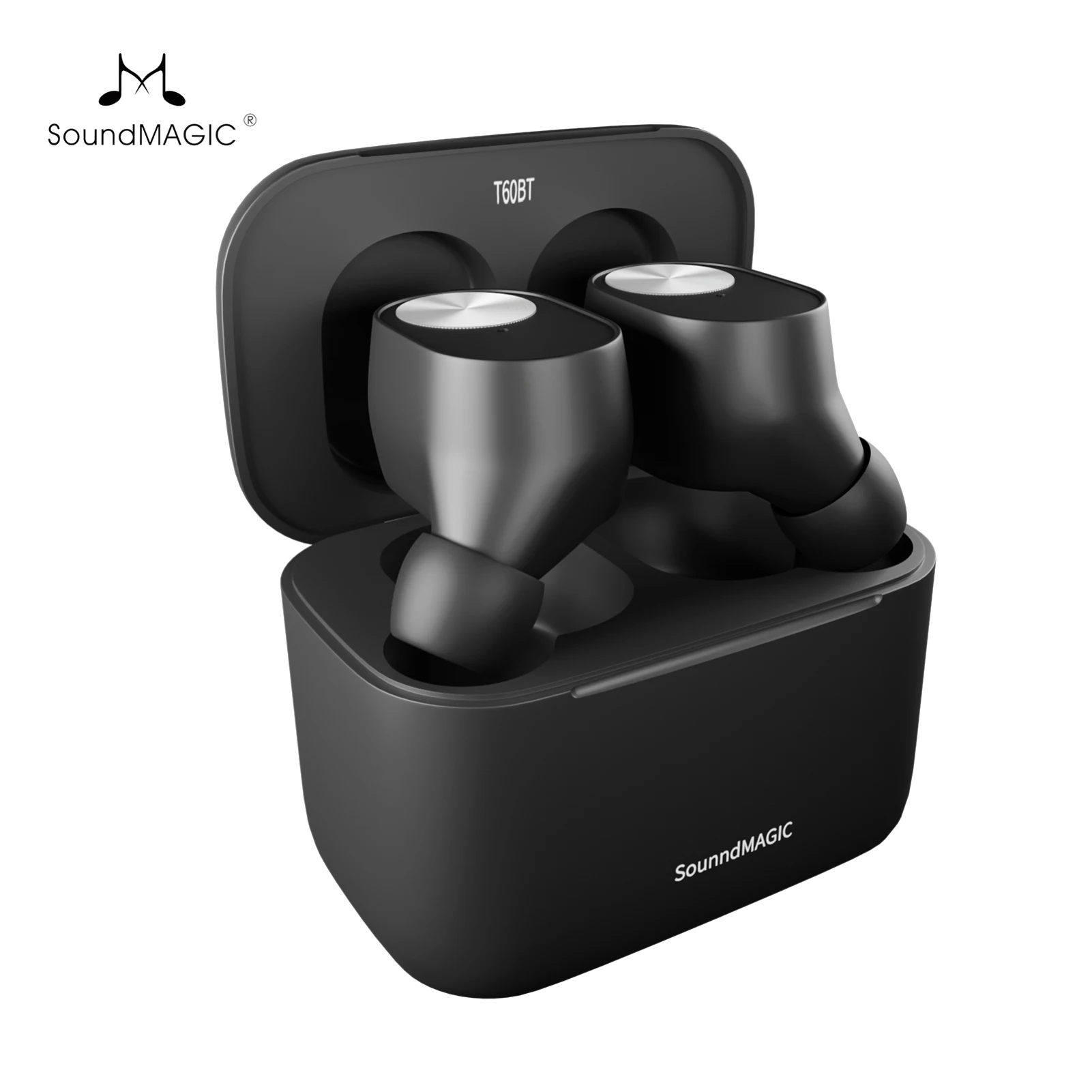Беспроводные Bluetooth-наушники SoundMAGIC T60BT, водонепроницаемые спортивные наушники с шумоподавлением CVC, Hi-Fi стереонаушники