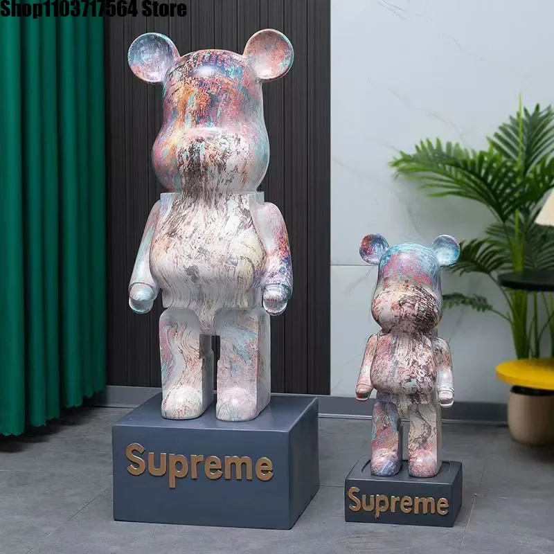 80 см приливная игра мультяшный медведь Современный домашний декор для гостиной