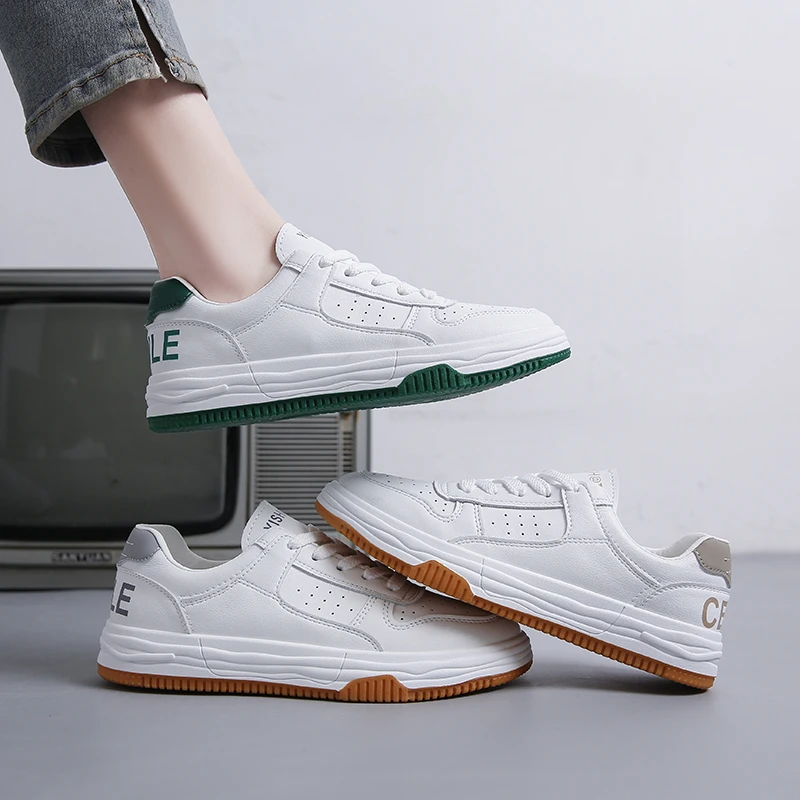

Cross Women's Shoes Modis Casual Female Sneakers Clogs Platform Round Toe Wedge Basket 2022 Flats Cute Creepers Small New Sports