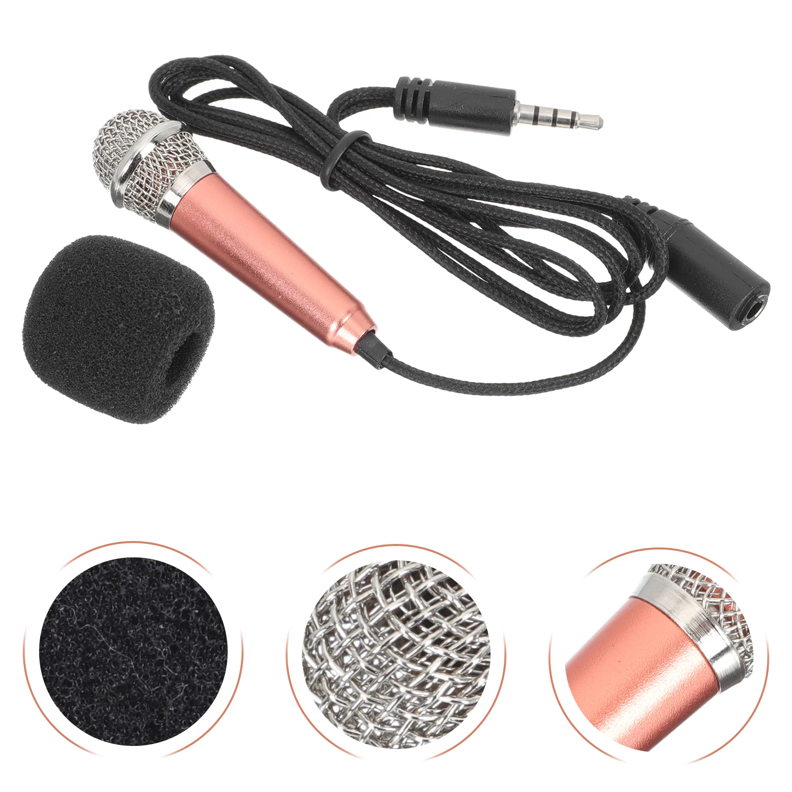 

Microphone Singing Recording Micsupplies Laptopasmr Portable Meeting Home Chatting Pc Online Voice Video Song Mini Wired