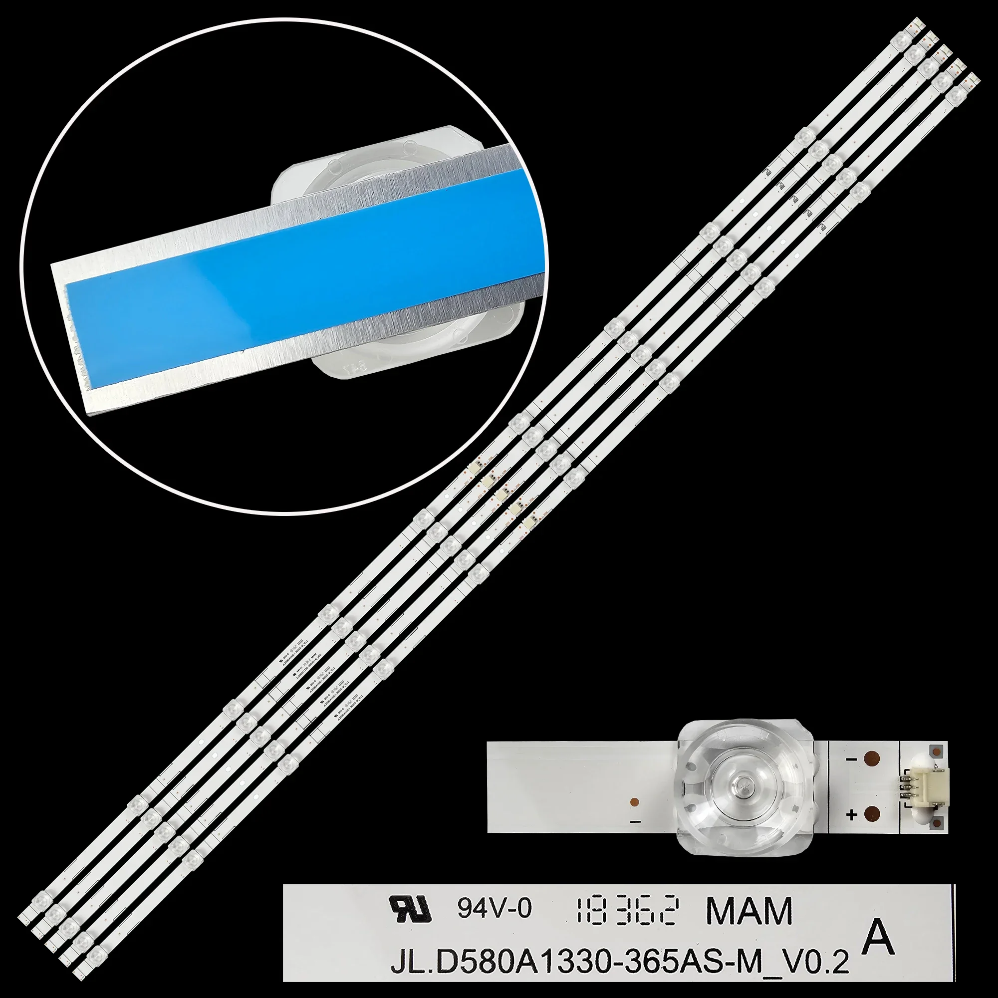 Светодиодная лента подсветки для HD580S1 58B7200UW H58A6100UW LC-58Q7330U LC-58Q7370U LC-58R6004U