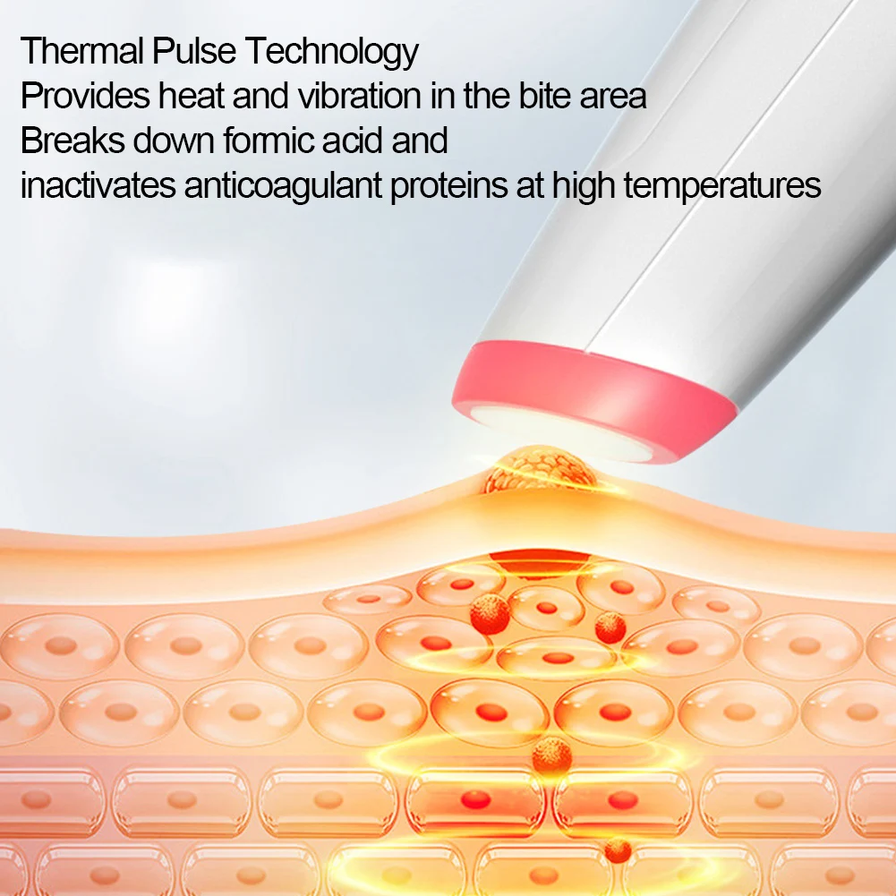 Портативная Перезаряжаемая Палочка Для Удаления Комаров Натуральное