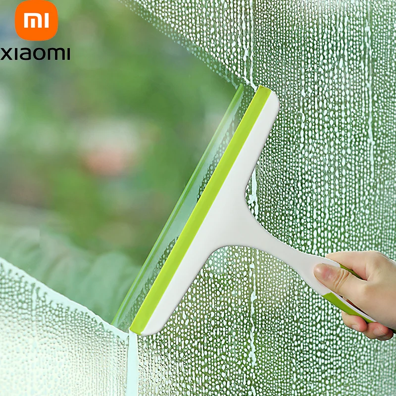 

Xiaomi Youpin Window Glass Wiper with Silicone Mirror Cleaner Bracket Hook Car Glass Shower Wiper Clean Bathroom Scraper Home