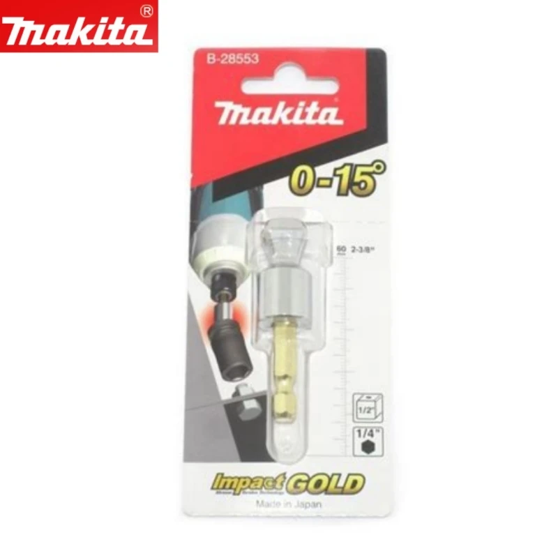 

Makita B-28553 крутящий момент рукав адаптер ‎легированная сталь универсальный шарнир Шестигранная ручка 1/4 партия головки коммерческое/жилое использование