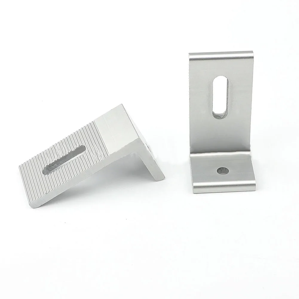 

90 Degree Solar Panel Mounting L Bracket For RV Boat Off Grid Aluminum Roof Bracket Carvan For Marine RV House Boat