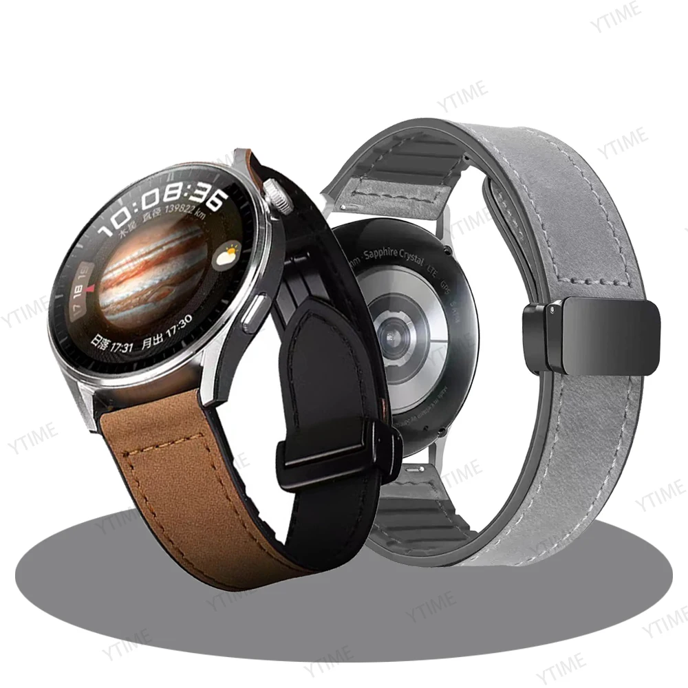 Кожаный силиконовый ремешок 22 мм для смарт-браслета C20 Pro быстросъемный браслет