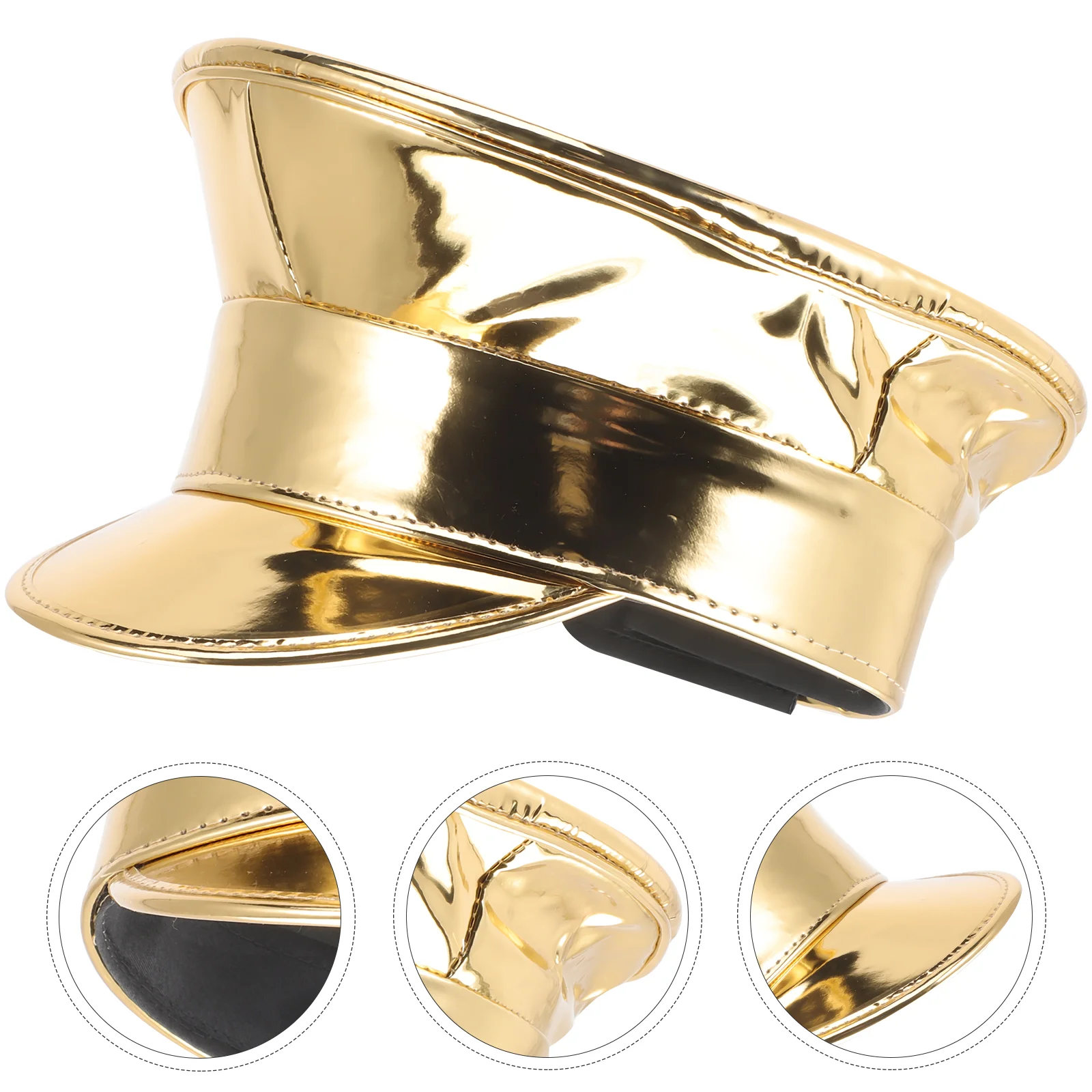 

Navy Cap Reusable Hat Women Compact Hats Party Decor Delicate Clothing Accessories