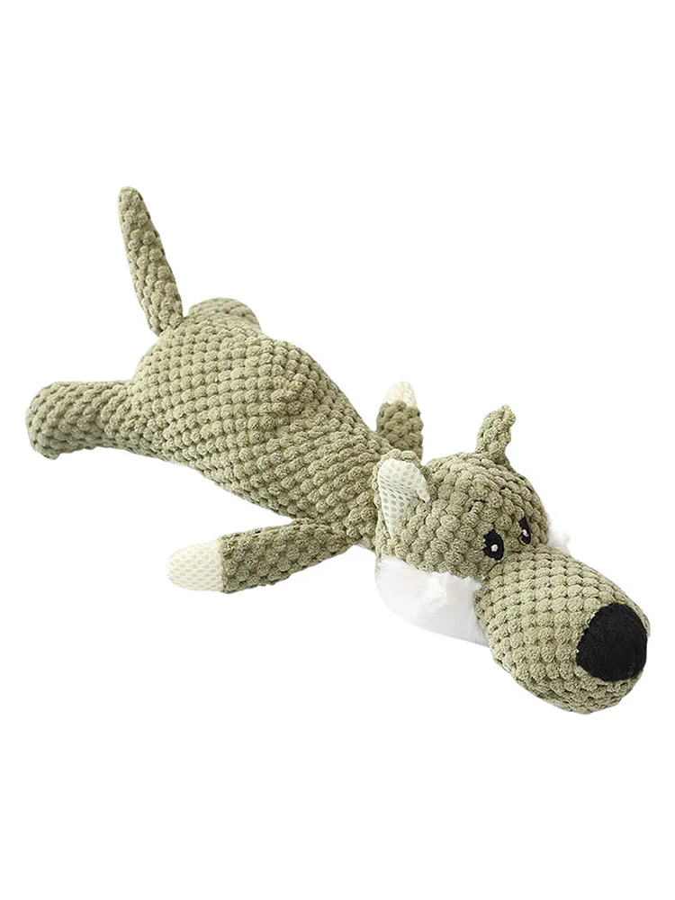 

Плюшевая игрушка-жевателька для домашних животных, износостойкая игрушка-пищалка, милая игрушка в виде льва, аксессуары для собак, щенков, Т...