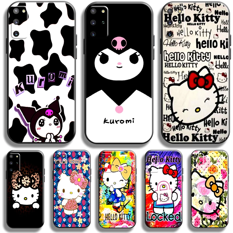 

Cute Cartoon Hello Kitty For Samsung Galaxy S22 S21 S20 S10 10E S9 S8 Plus Phone Case For Samsung S22 S21 S20 Ultra FE 5G Funda