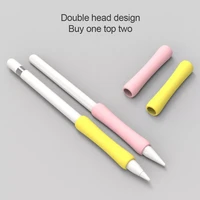 for stylus pen writing protective case3pcsset soft silicone grip for apple pencil 12 anti scratch shockproof non slip sleeve