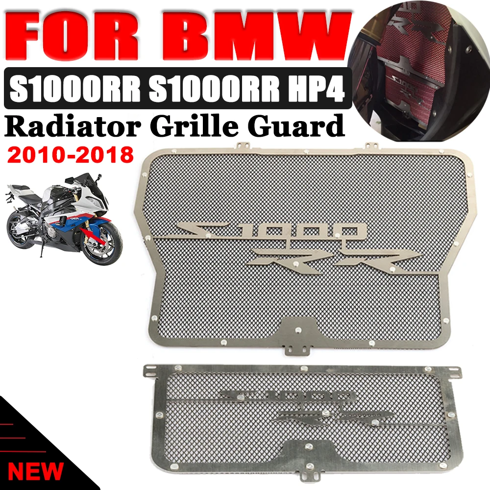 

Motorcycle Radiator Grille Guard Oil Cooler Grill Cover Protector For BMW S1000RR S 1000RR S1000RR S 1000 RR HP4 2010-2018 2017