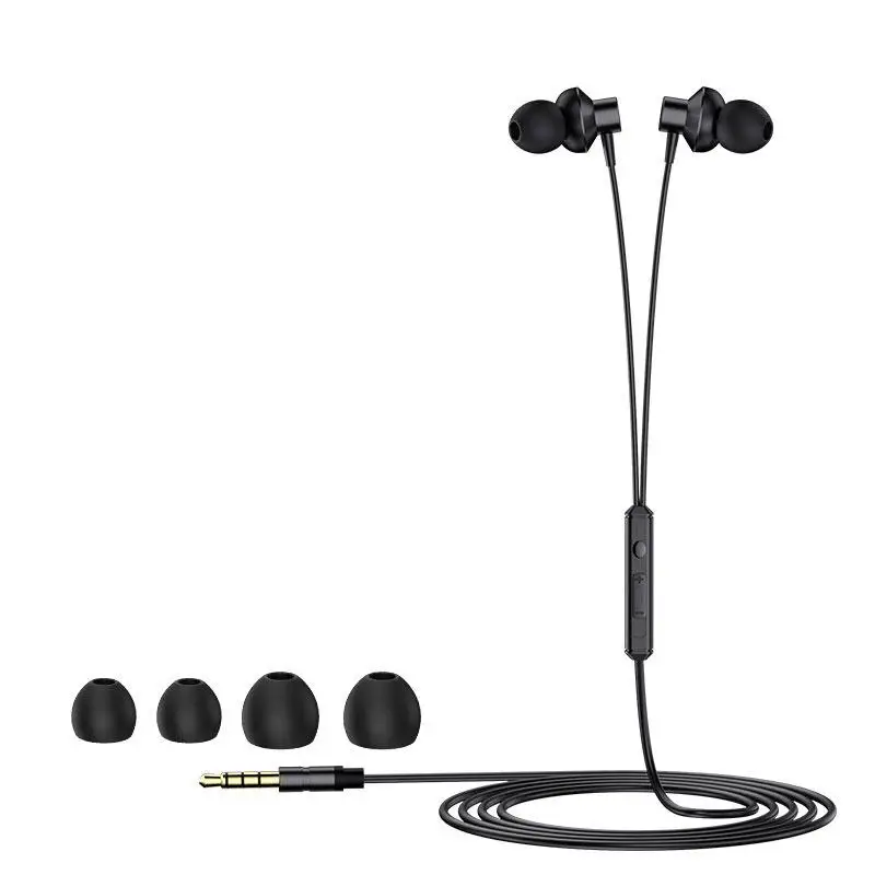 

Универсальные наушники-вкладыши с микрофоном, 3,5 мм