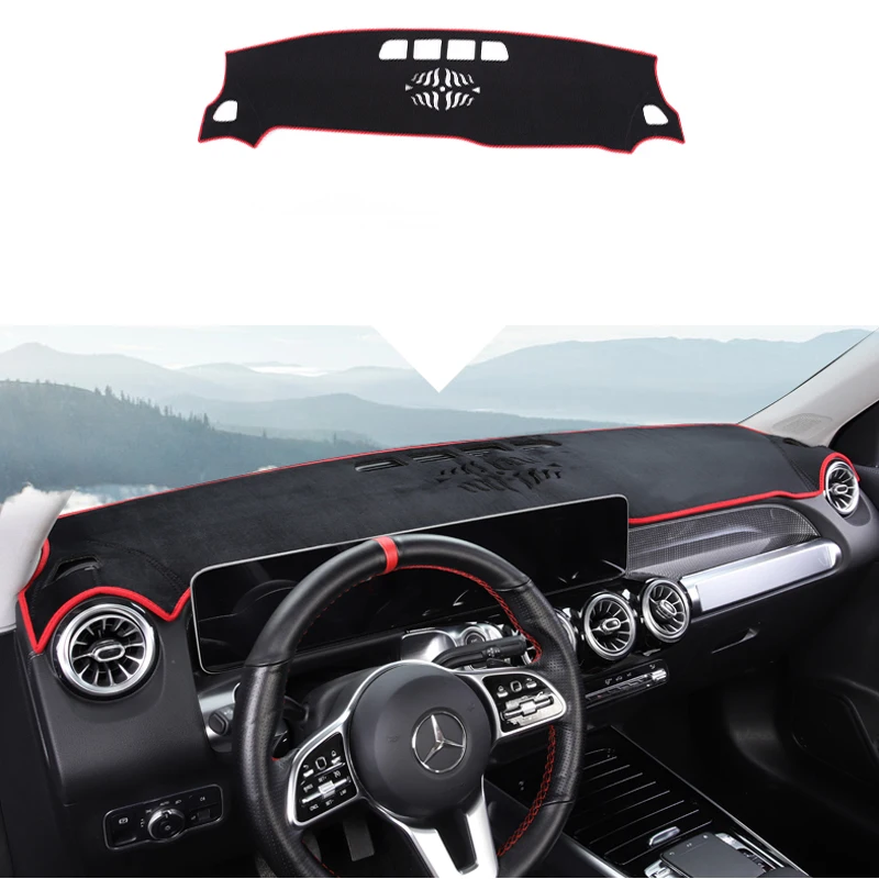 

Коврик для приборной панели автомобиля, солнцезащитный козырек для Mercedes Benz Glb 200 180 250 2019 2020 X247, аксессуары для автомобиля класса 2021 35 45 2022
