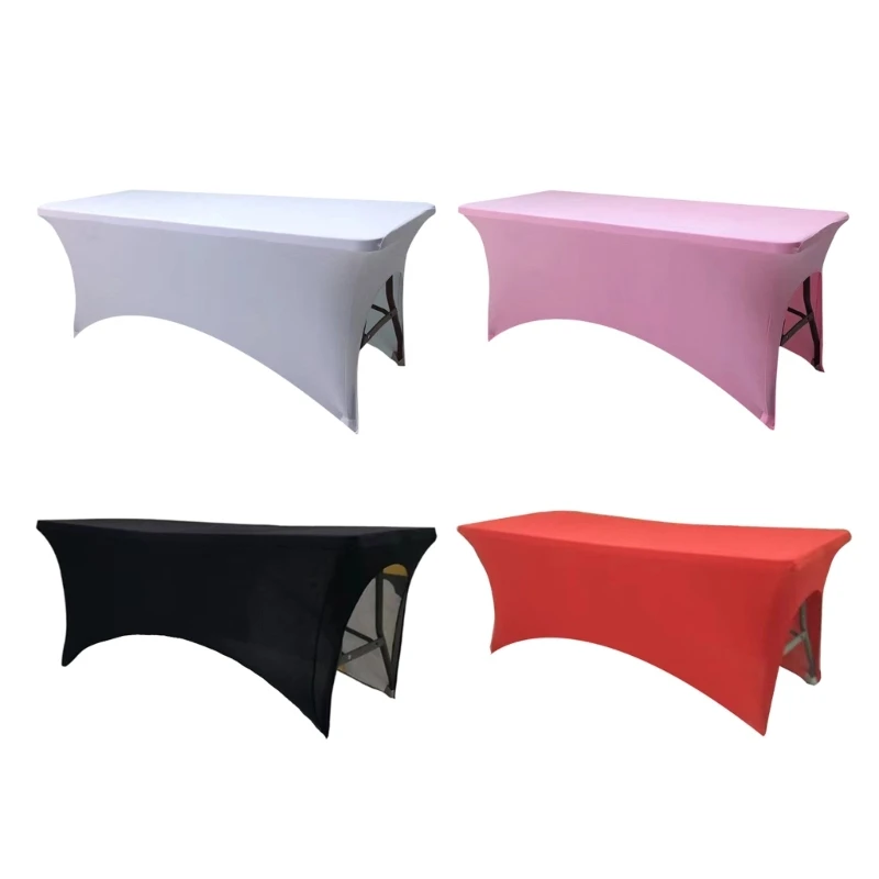 

Fitted Tablecloth,Elastic Massage Bed Table Cover,Lash Bed Cover,Stretch Antiwrinkling Table Covers for Party,Wedding
