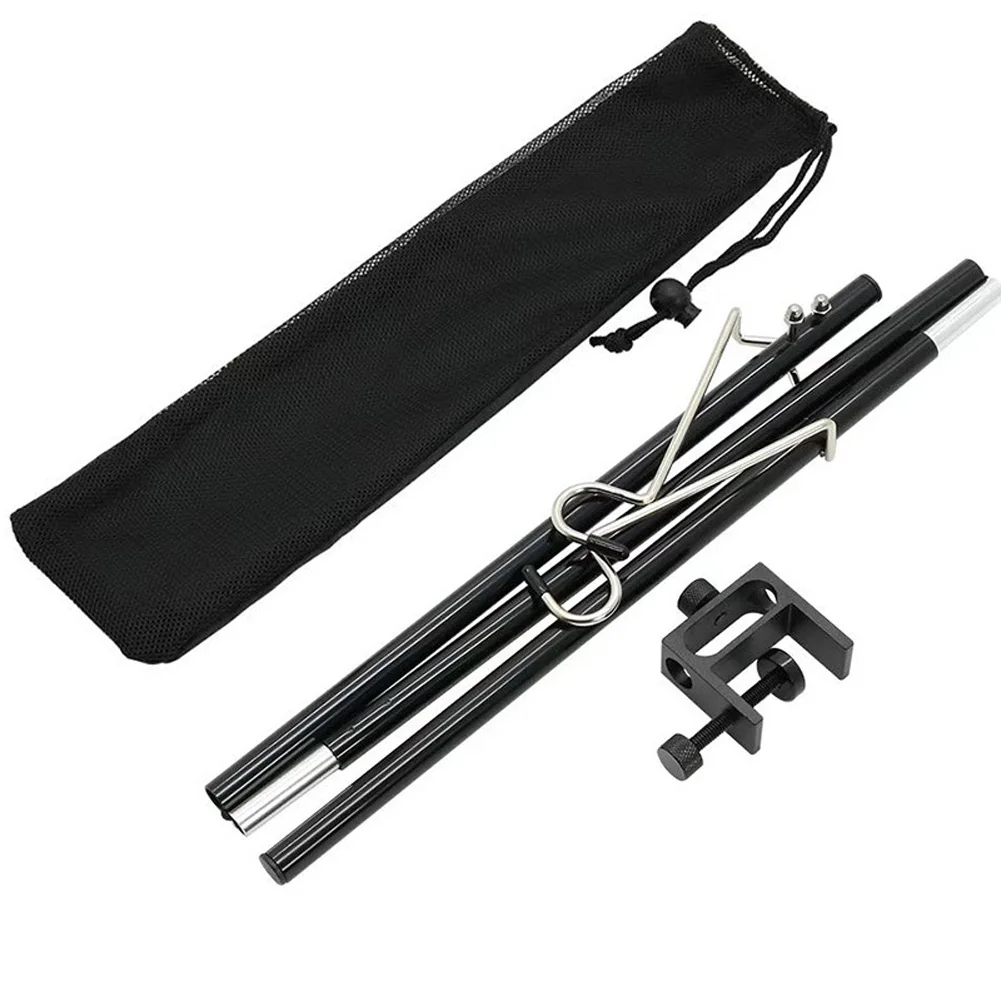 

Double Hook Light Stand Aluminum Alloy Bracket Folding Table Lamp Stand Camping Hiking Outdoor Tools Tent Accessories 35x7x8cm