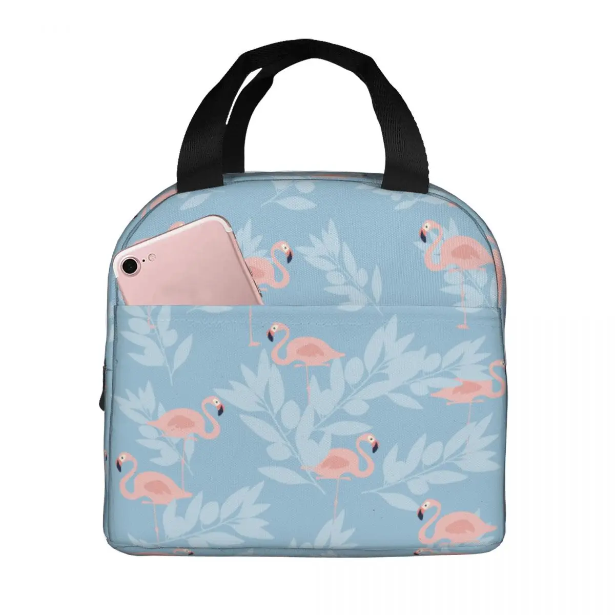 Portable Insulated Oxford Cooler Bag Thermal Food Picnic Lunch Box For Women Girl