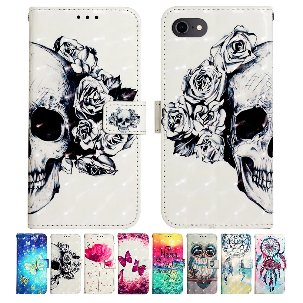 

Flip Leather Phone Cases For Huawei Y5P Y6P Y7P P Smart Z P40 Lite E P30 Mate 10 Pro Y9 Prime 2019 Y7 Y6 Y5 2018 Wallet Cover