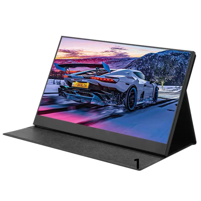 Сенсорный портативный монитор 15 6 дюйма 4K 3840*2160 IPS HDR 500 нит двойной динамик игровой