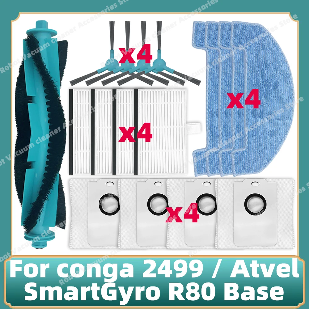 

Детали для пылесоса Cecotec Conga 2499 Ultra Home Titanium Advanced / Atvel SmartGyro R80 от OSSIEAO