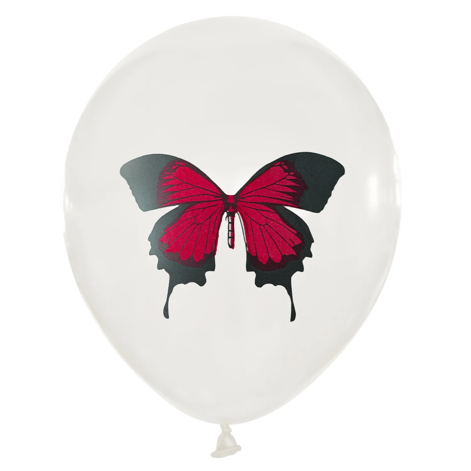 

12 Inch 15pcs Baby Birthday 100 Days Decoration New Insect Animal Color Swallowtail Butterfly Balloon