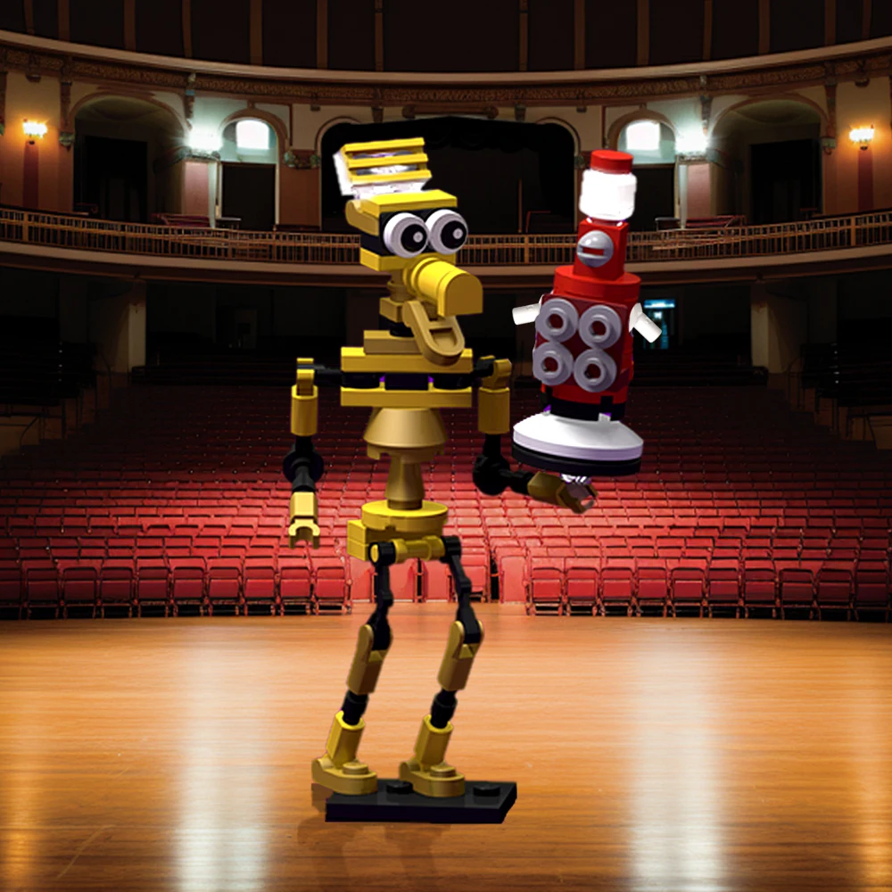Gobrick MOC MST3K фигурка загадочный научный театр Том и ворона строительные блоки
