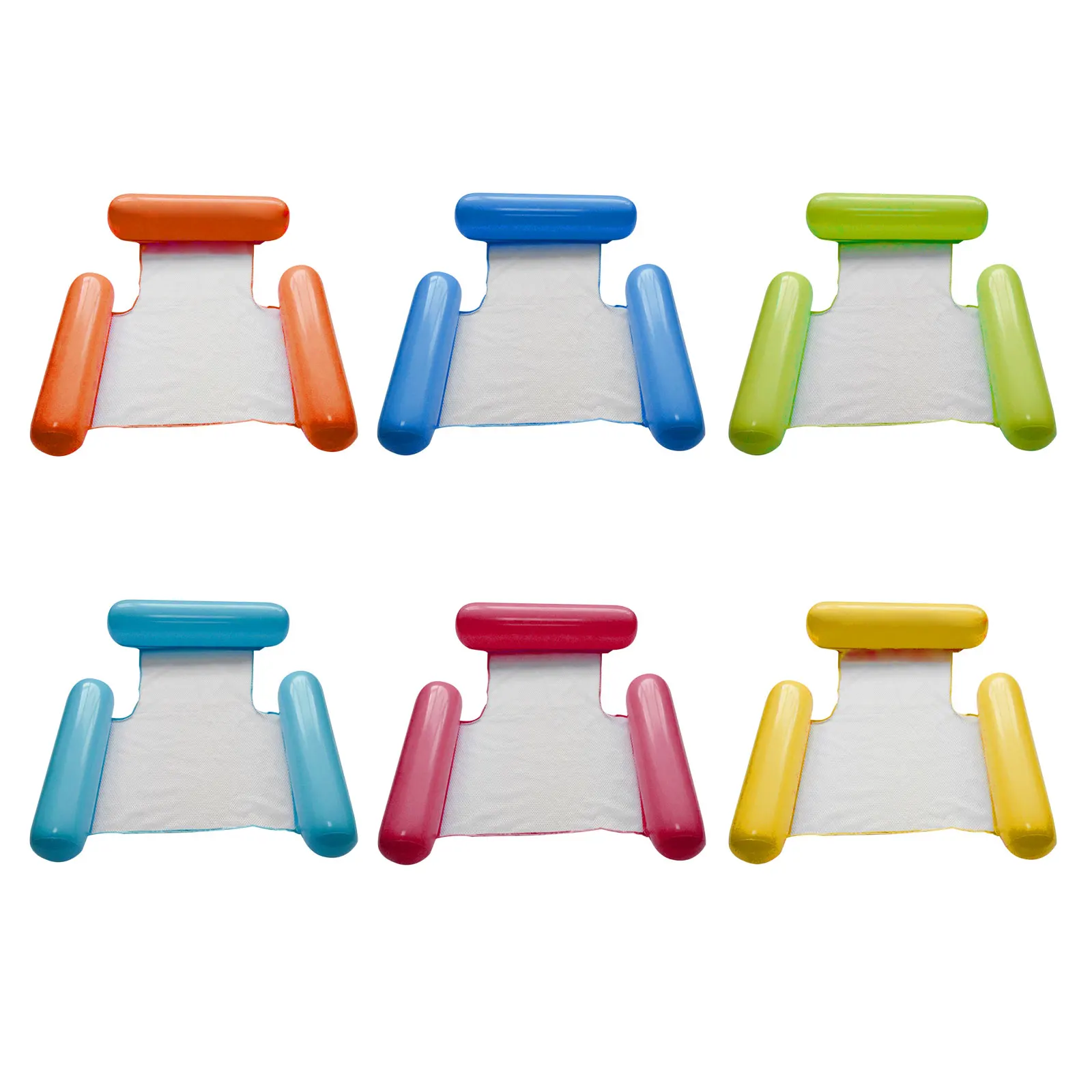 

Water Inflatable Floating Net Chair Water Floating Lounger Portable Pool Raft Lounger Toys for Adults/Children