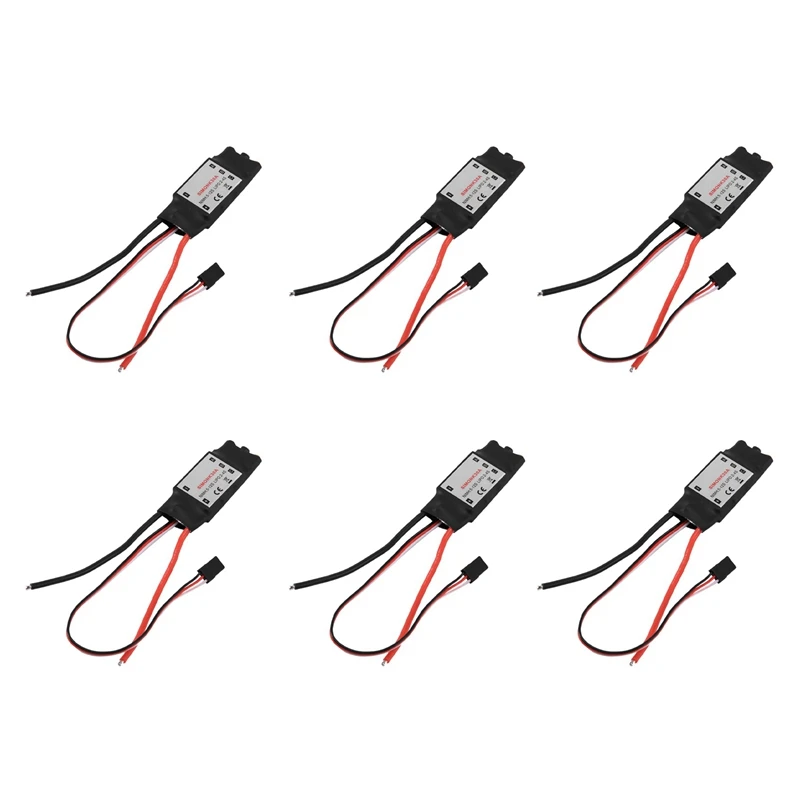 6X для HP Simonk 30A ESC бесщеточный регулятор скорости BEC 2A квадрокоптера F450 X525