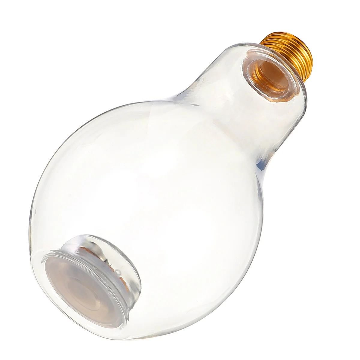 

Light Bulb Drinking Bottles Straw Container Lid Clear Juice Bottles Light Bulb Cup Milk Tea Cup Straw Kids Cups Lid