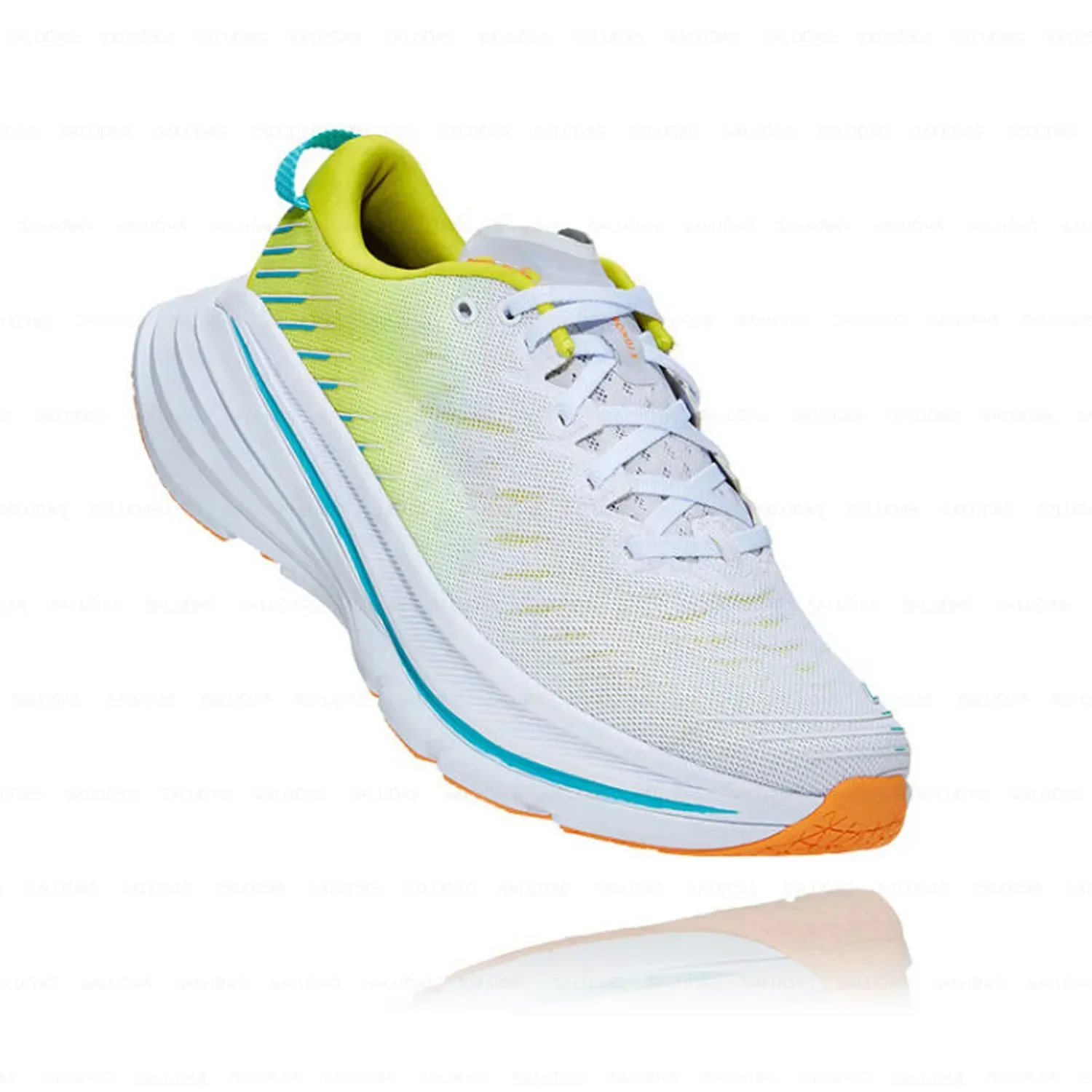 

SALUDAS Running Shoes Bondi X Men and Women Casual Jogging Sneakers Elastic Comfortable Breathable Original Brand Tennis Shoes