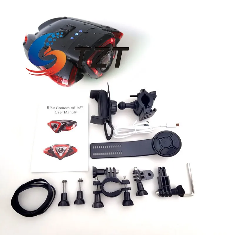 

Задние фонари TZT B5 FHD 1080P для велосипедной камеры 8 Мп, Wi-Fi, велосипедный видеорегистратор с дистанционным управлением, велосипедные аксессуары