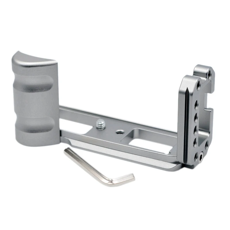 

Quick Release L Plate,Hand Grip Quick Release Plate L Bracket QR Plate for Fuji X-E3/XE3 Camera Grip Base