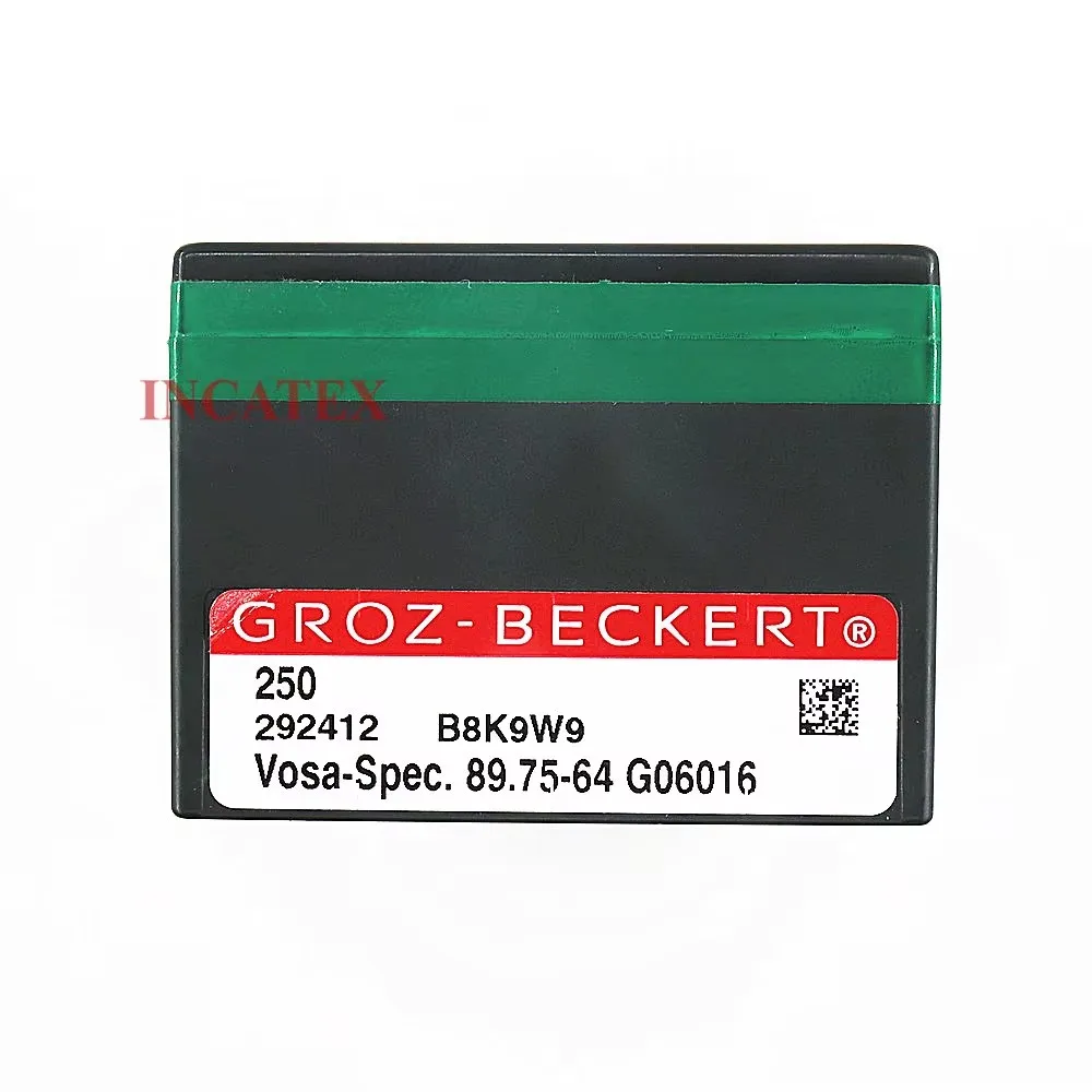 Фото 250 шт. Натуральная вязальная игла Groz-Beckert Vosa-Spec. 89.75-64 G06016 Для китайской вязальной машины SHIMA SEIKI 12G игла №1