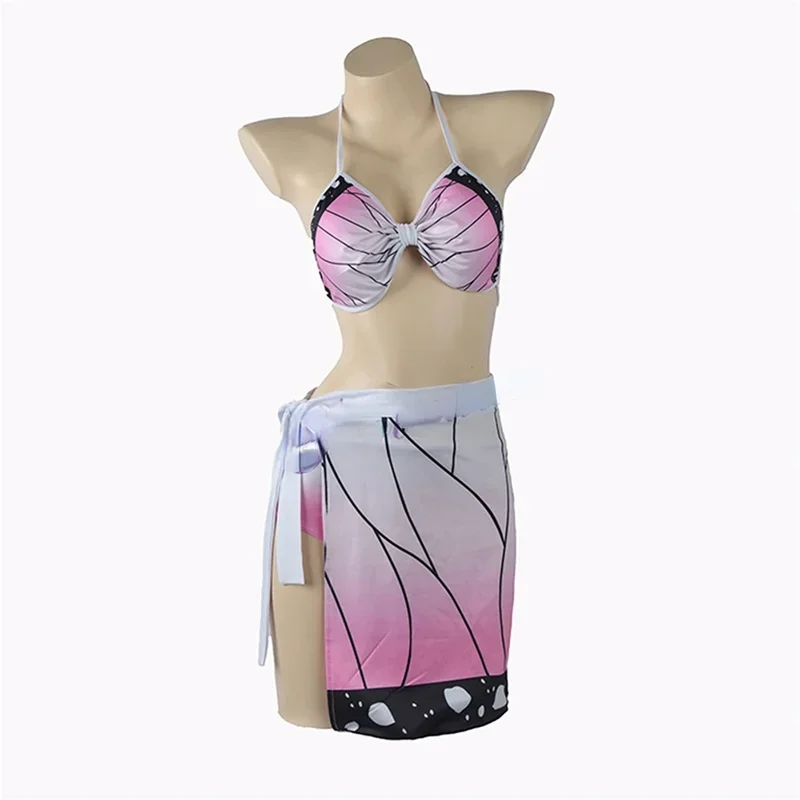 Женский купальник для косплея аниме рассекающий демонов