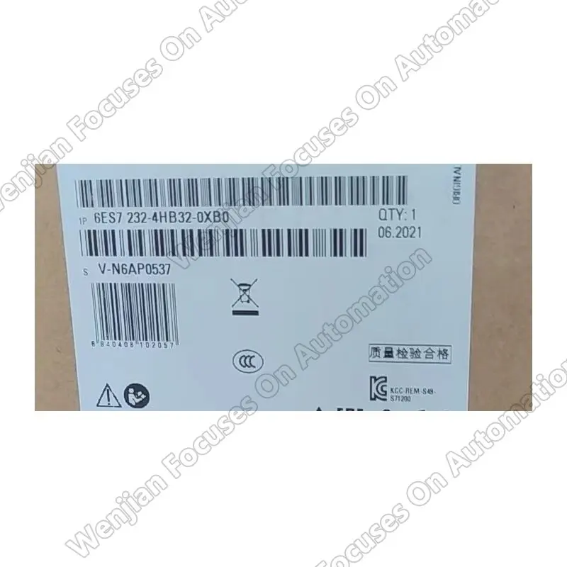 

Новый оригинальный аналоговый выход SM 1200 6ES7232-4HB32-0XB0 S7-1232 Plc 6es7232-4hb32-0xb0