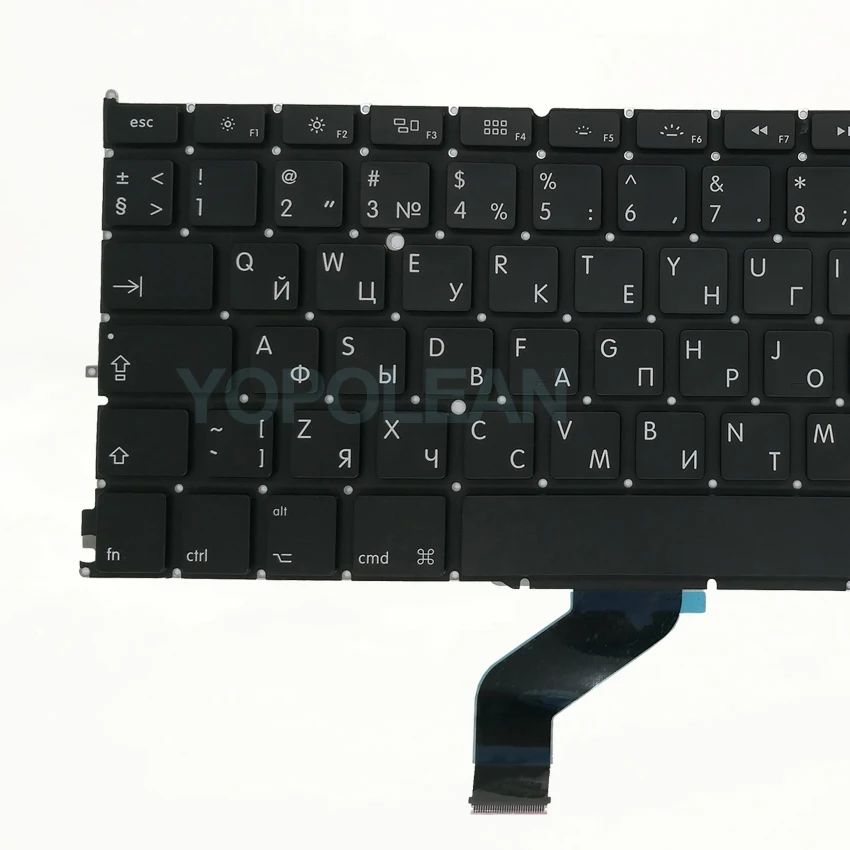 Новая клавиатура с русской раскладкой для Macbook Pro Retina 13 дюймов A1425 2012 2013 года |