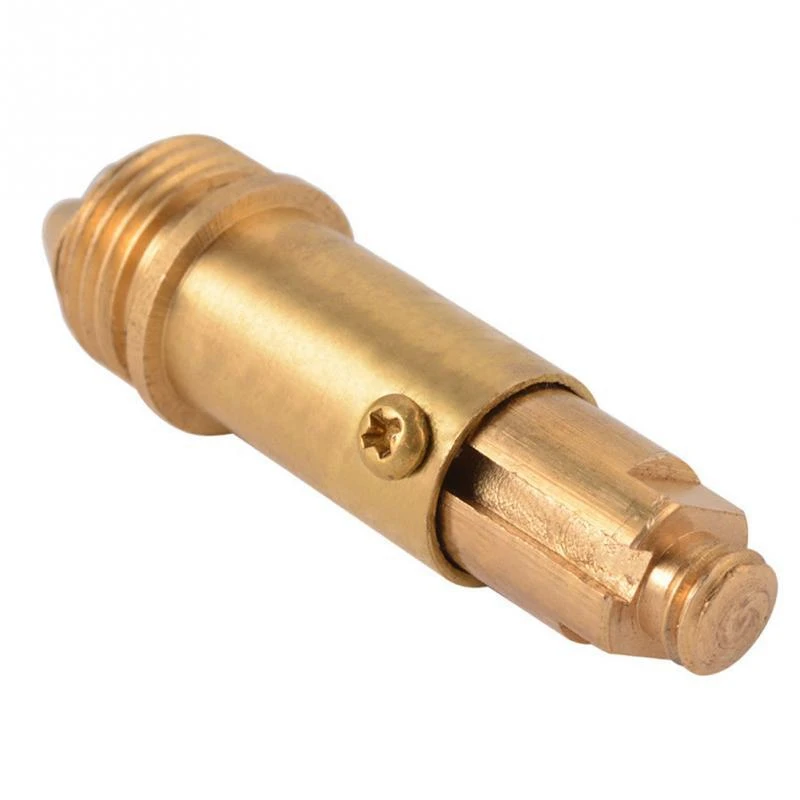 

Valve Core Remover/Installer With Dual Size SAE 1/4 & 5/16 Port Air Conditioning Line Repair Tools For HVAC R32 R410A Gold Color